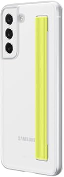 Samsung Galaxy S21 FE Clear Strap Case - White