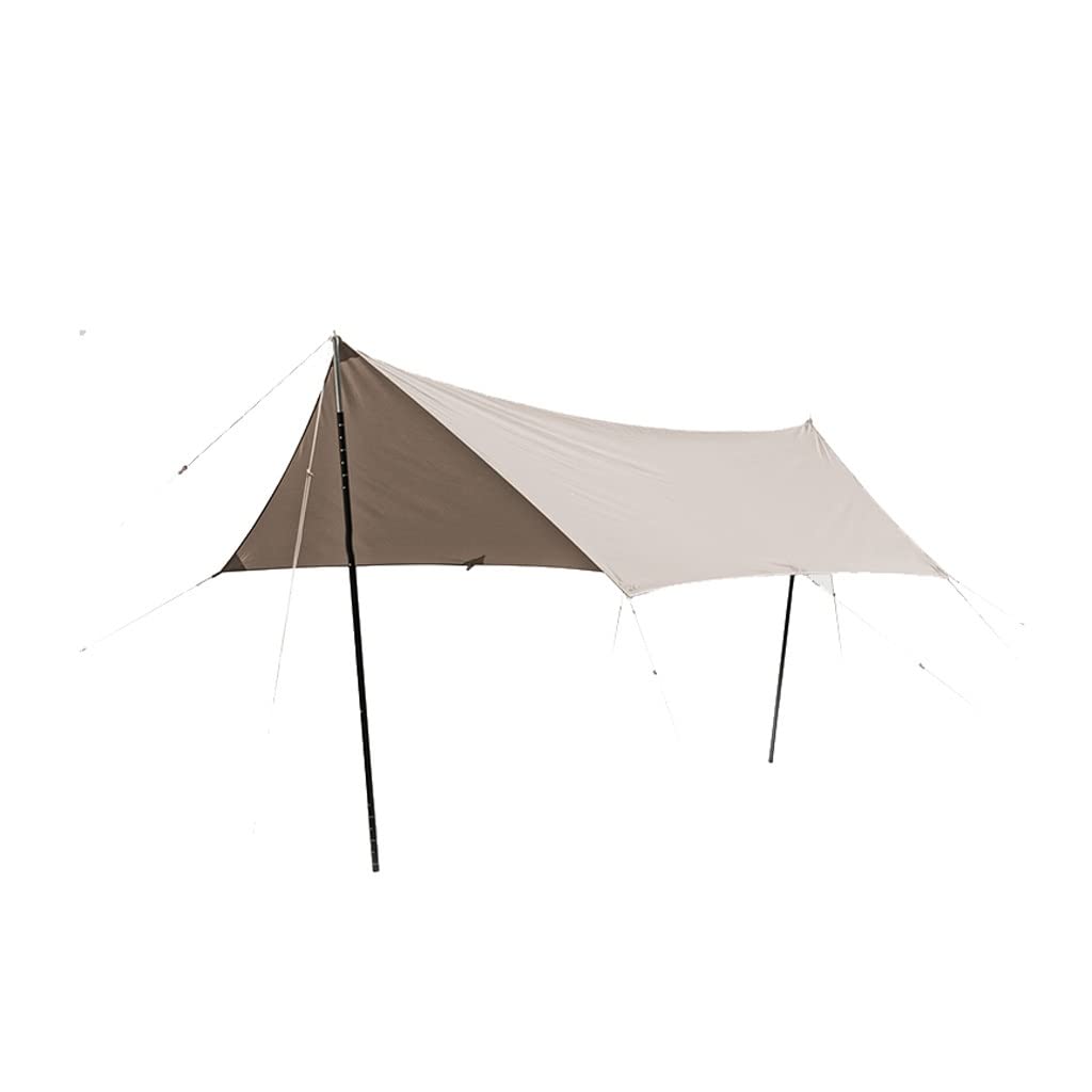 Canopée extérieure RJJ en coton doux carré 448x292cm pour terrasse