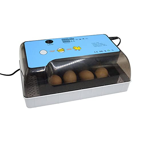 Futchoy Incubatoren broedmachine LED digitale display temperatuurregeling eierincubator automatisch omdraaien 12 eieren - Afbeelding 3