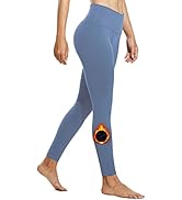 BALEAF Women's Seamless Fleece Leggings, Warm Thermal Pants High Waisted Leggings Inner Pocket fo...