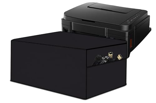 Image of Stylista Waterprood and Dustproof Printer Cover Suitable for Brother Auto Duplex MFC-T920DW, Heavy-Duty coffee Thick Polyester