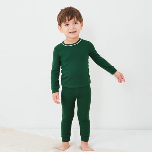 Image of pureborn Baby Pajamas Set Toddler Snug Fit Cotton Sleepwear 2pcs 12M-7Y