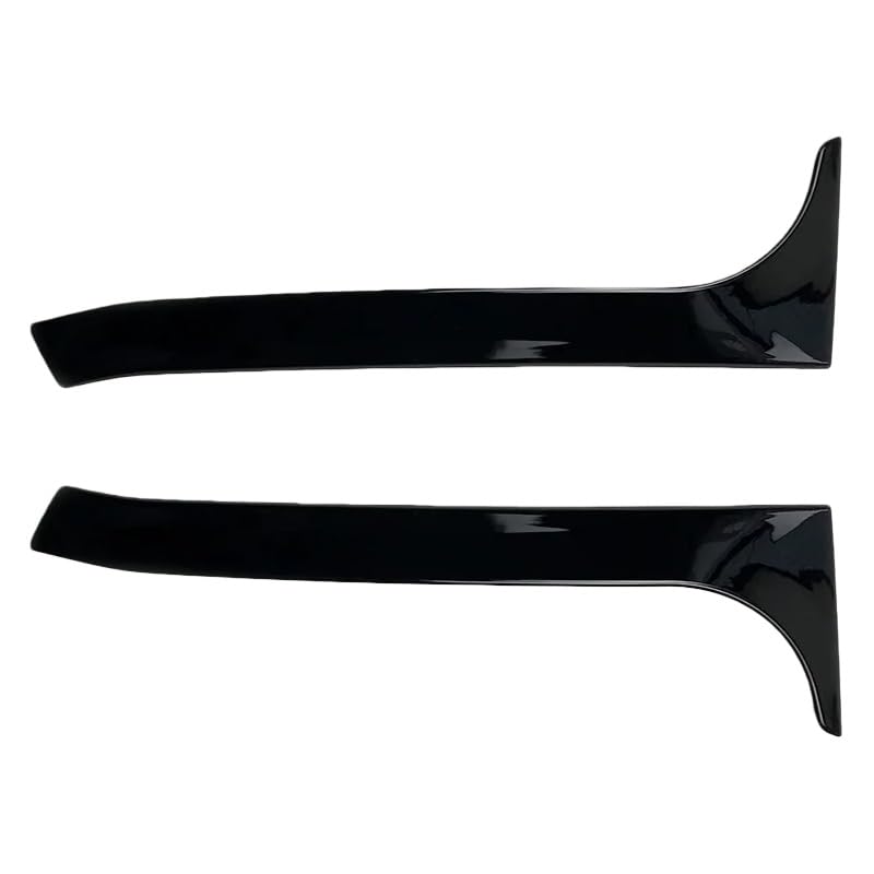 Spoiler latéral de lunette arrière aérodynamique en ABS noir pour Golf 6 Standard