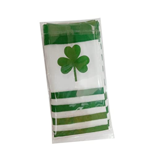 Fashionable Double Stripe Silk Stockings Children's Socks for School Uniform and Easter Green3