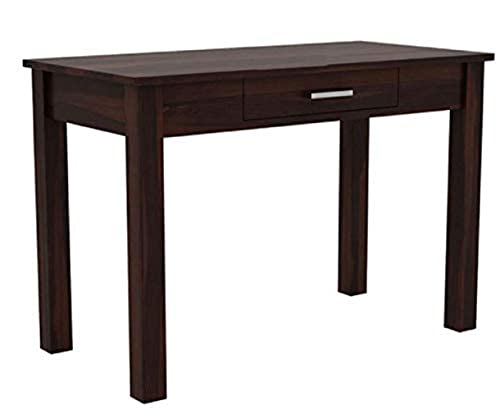 Solid Sheesham Wood Console Table for Living Room | Wooden Side E...