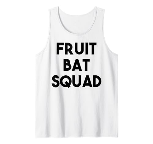 Fruit Bat Lover Funny - Fruit Bat Squad Camiseta sin Mangas
