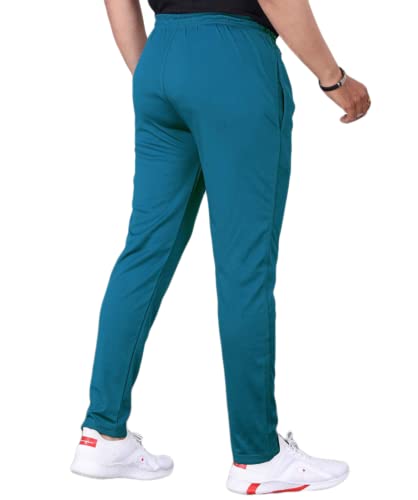 Image of MYSTIFY Mens Tapered Workout Running Pants, Jogger Training Sweatpants Slim Fit with Zip Pockets