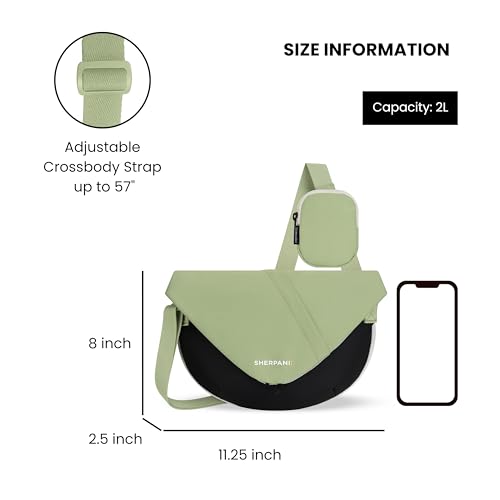 Image of Sherpani Milli, Small Crossbody Purse, Shoulder Bag, Mini Messenger Bag, Crossbody Bags, RFID Protection, Travel Gift