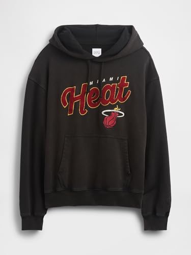Image of GAP Men's X Nba Graphic Logo Hoodie Sweatshirt