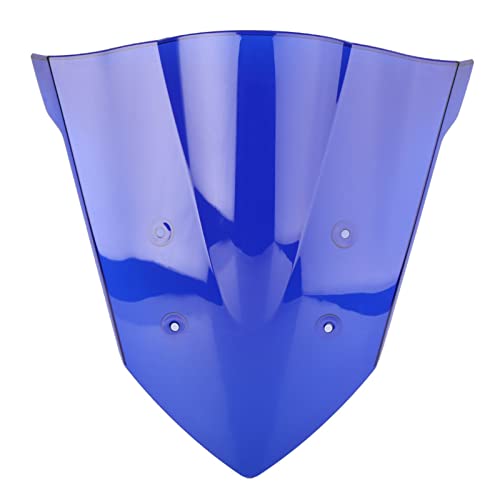 AVNVNCNO Parabrezza Naked per CBR650F per CBR 650F per CBR 650 F 2014 2015 2016 2017 Moto Double Bubble Parabrezza Parabrezza Frangivento Moto(Blu)