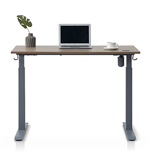 kowo Electric Height Adjustable Standing Desk, 48" Home Office Wooden Computer Desk Ergonomic Memory Control Workstation Sit Stand Desk kowo Electric Height Adjustable Standing Desk, 48" Home Office Wooden Computer Desk Ergonomic Memory Control Workstation Sit Stand Desk