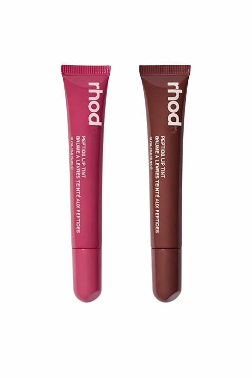 Image of Peptide Lip Tint | Hydrating Tinted Lip Balm | Buildable, Creamy Color & Lip Care | Moisturising | Non-Sticky | Soft & Smooth Lips (Raspberry,Espresso)
