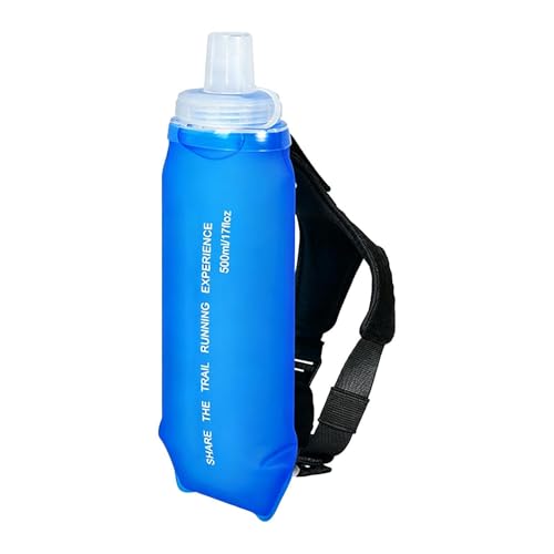 Botella de agua para correr a prueba de fugas con mango de fácil agarre 5