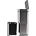 Hanover Home Motion Sensor Metal Trash Can with Pull-Out Recycling Bin and Fingerprint-Resistant Finish for Kitchen - 16.4 Gallons (62 Liters) in Stainless Steel