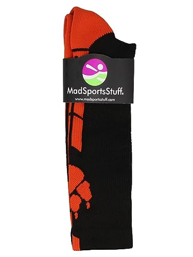 MadSportsStuff Wild Paws Crew Socks for Football Volleyball Basketball Boys Girls Men Women Youth Adult2