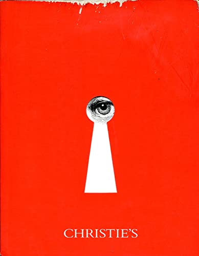 Important Design - the Life of Piero Fornasetti - Christie's Los Angeles - May 16, 1998 - Sale Code PIERO #8129