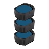Cassette d’encre pour Colop Printer R 12 | Cartouche Colop E/R12 (Pack de 3 - Bleue)...