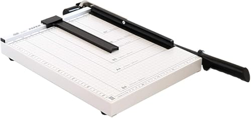 Coupe-papier guillotine B4 robuste à base métallique stable - 5