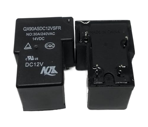 Relais QX90ASDC12VSFR 12V 30A à 4 broches pour isolation et commutation stable