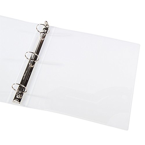 Filexec Products 1-Inch 3 Ring Binder, Clear, Pack Of 2 (50297-64223) #TOP2