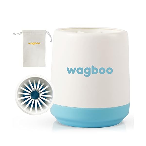 Wagboo Portable Dog Paw Cleaner Brush Small Pawlisher | Easy Wash, Dog Bathing Supplies, Foot Washer Puppy Paw Wash for Small Dogs, Dog Essentials, Dog Travel Camp Accessories for Small Dogs & Puppies Wagboo Portable Dog Paw Cleaner Brush Small Pawlisher | Easy Wash, Dog Bathing Supplies, Foot Washer Puppy Paw Wash for Small Dogs, Dog Essentials, Dog Travel Camp Accessories for Small Dogs & Puppies