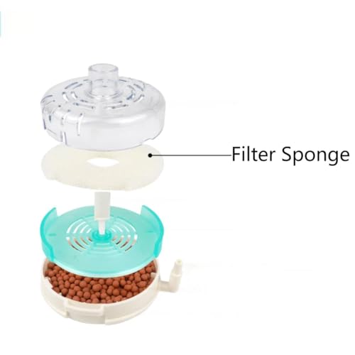 Image of 4 Pack Aquarium Fish Tank Filter Sponge Bio Sponge,Replacement Sponge for 5-20 Gallon Sponge Filter