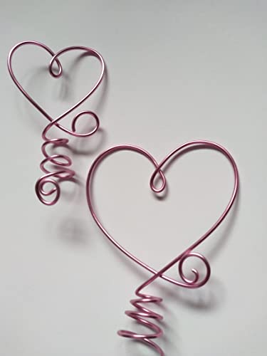 Mini Heart Tree Topper For Miniature Valentine Trees In 2 And 3 Inch #TOP4