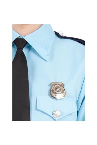 DISBACANAL Placa metal policia