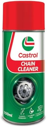 Castrol Chain Cleaner for Bikes, Removes grease,oil & dirt (150 ml)