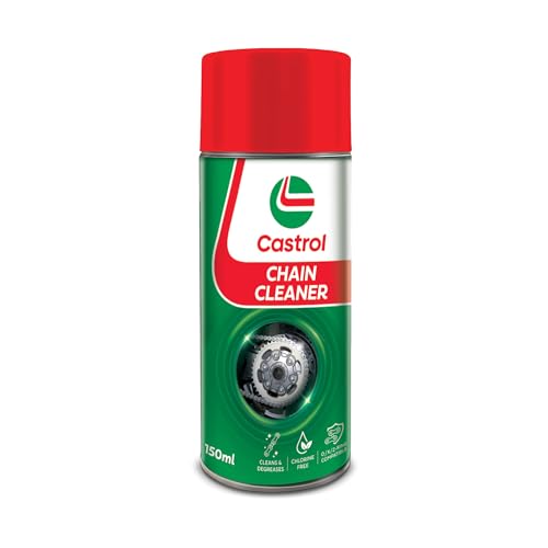 Image of Castrol Chain Cleaner for Bikes (150ML) | Instantly Breaks Down Oil, Grease & Dirt | Deep Cleaning for Maximum Performance | Prepares Chains for Lubrication | Safe for All Chain Types