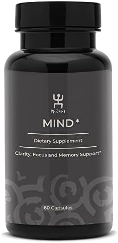 Nuraxi Mind | Brain Formula | Nutritional Supplement | Natural Food Ingredients | Brain Health Vitamins | Sardinian Long Life With Pure Supplements | Focus & Memory Boost – 60 ct
