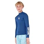 UPF 50+ Sun Protection Long Sleeve Rashguard Swim Surf Shirt for Boys & Girls - Image 2