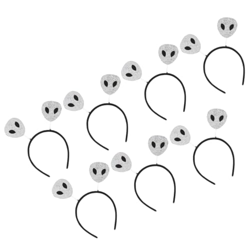 FUNNETOYU 7 Piezas tocado alienígena Accesorio diadilla Cosplay