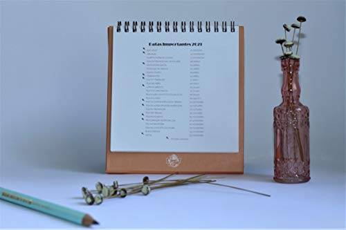 Calendário de mesa 2021 Giz & Ella