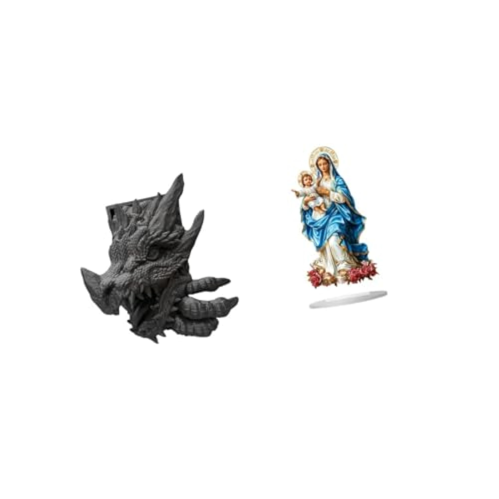 Acrylic Bookend Tabletop Ornament, Unique Decorative Book Holder