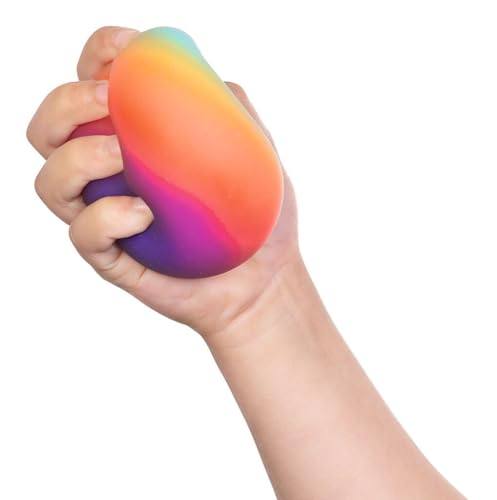 Moses. Happy Day Relax-Ball Anti-Stressball in Regenbogenfarben Durchmesser: ca. 6 7 cm zum Kneten Fühlen Entspannen und Abreagieren