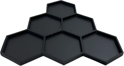 Nexus Box Mighty Coin Holder Stands - Display & Organize (Base Plate, Set of 6)