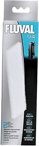FLUVAL U4 Foam Pad Filter Media x 12pk