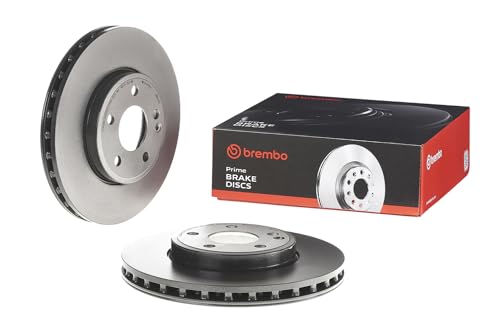 Disque de frein avant Brembo de qualité supérieure à traitement anti-corrosion UV