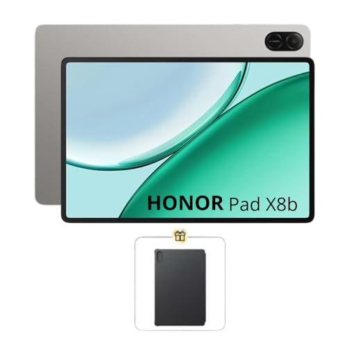 HONOR Pad X8b WiFi Tablet 11-Inch 90Hz FHD Display 10100mAh Battery 4GB RAM + 128GB Expandable Storage (Up to 2TB) SGS 5-Star Drop Resistance 4 Speakers 15W Fast Charging Metal Body Space Grey