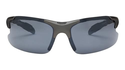 SAV Men's US Army AR01 Sunglasses - Sport wrap, Semi-Rimless, Lightweight, Shatter-Resistant Sunglasses for Men