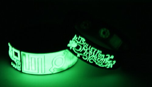 30 SECONDS TO MARS BULLET FOR MY VALENTINE 2PCS New! Glow in the