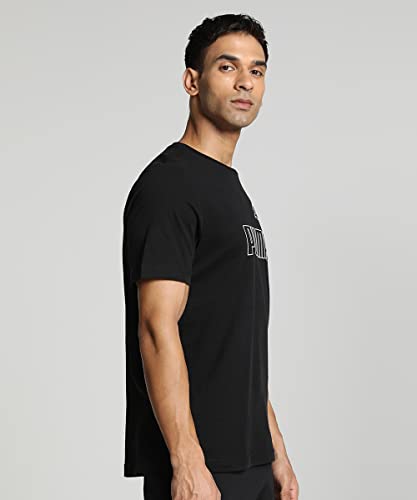 Puma Men Cotton Regular Fit T-Shirt