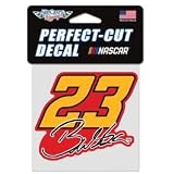 Bubba Wallace Perfect Cut Color Decal 4" x 4"