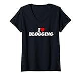 I Love Blogging Blogger Gifts, I Heart Blogging Shirt
