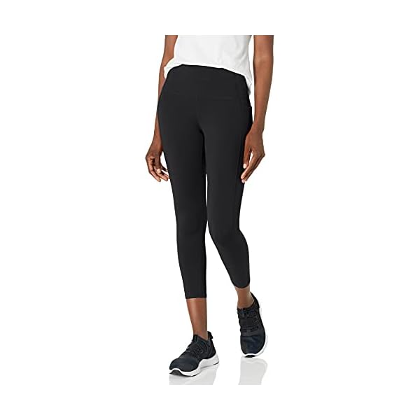 Skechers-Womens-Gowalk-High-Waisted-78-Legging Skechers Women's Go Walk High Waisted 7/8 Legging, Black, Large
