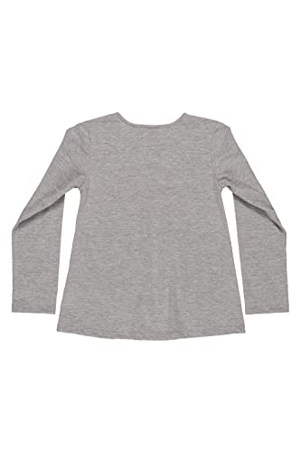 Conjunto com Blusa Manga Longa e Calça Legging Bee Loop, Cinza, 04