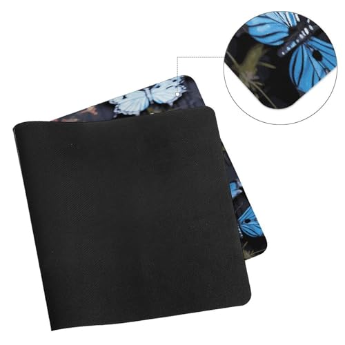 Blue Butterfly Pad Mouse Grande Antideslizante 30x60 cm miniatura 7
