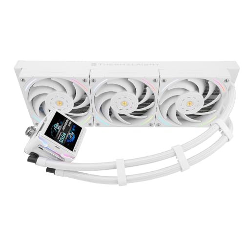 Thermalright Elite Vision 360 ARGB White CPU AIO Cooler,IPS LCD Screen with 320 * 320 Resolution,for AM5,Intel 1700/1851,High-performance CPU Water-cooler with 2.73in Removable Liquid Crystal Display - Image 9