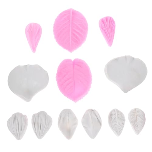 Beaupretty 6個 点 シリコン製花型モールド 滑らか表面で簡単取り外し 軽量携帯可能 花工芸用 素材で初心者からプロ向け